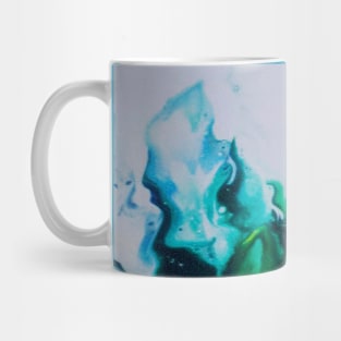 Om Feather Waves Mug